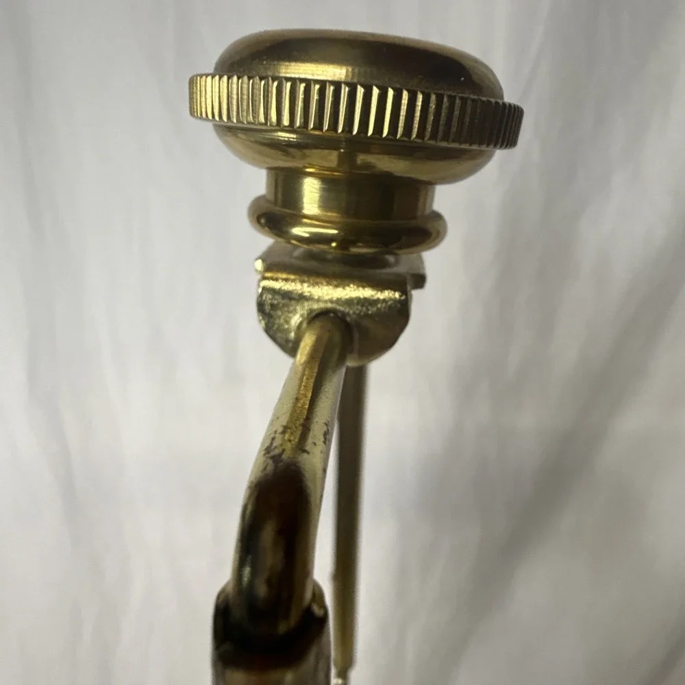Vintage Stiffel Brass Table Lamp Baluster Urn Hollywood Regency MCM Heavy 29